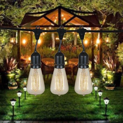 amazon edison lights|edison patio string lights.